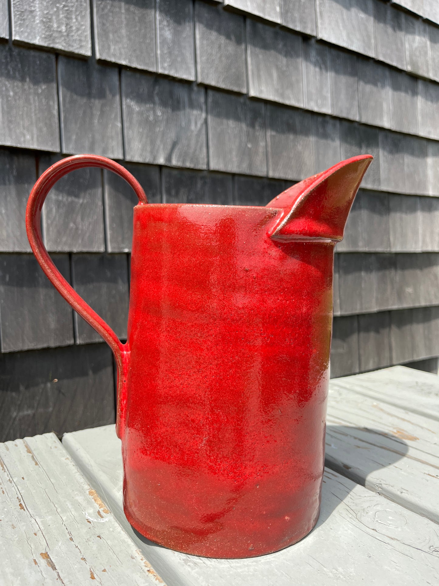 Janis Stemmermann, Red Pitcher, No.10