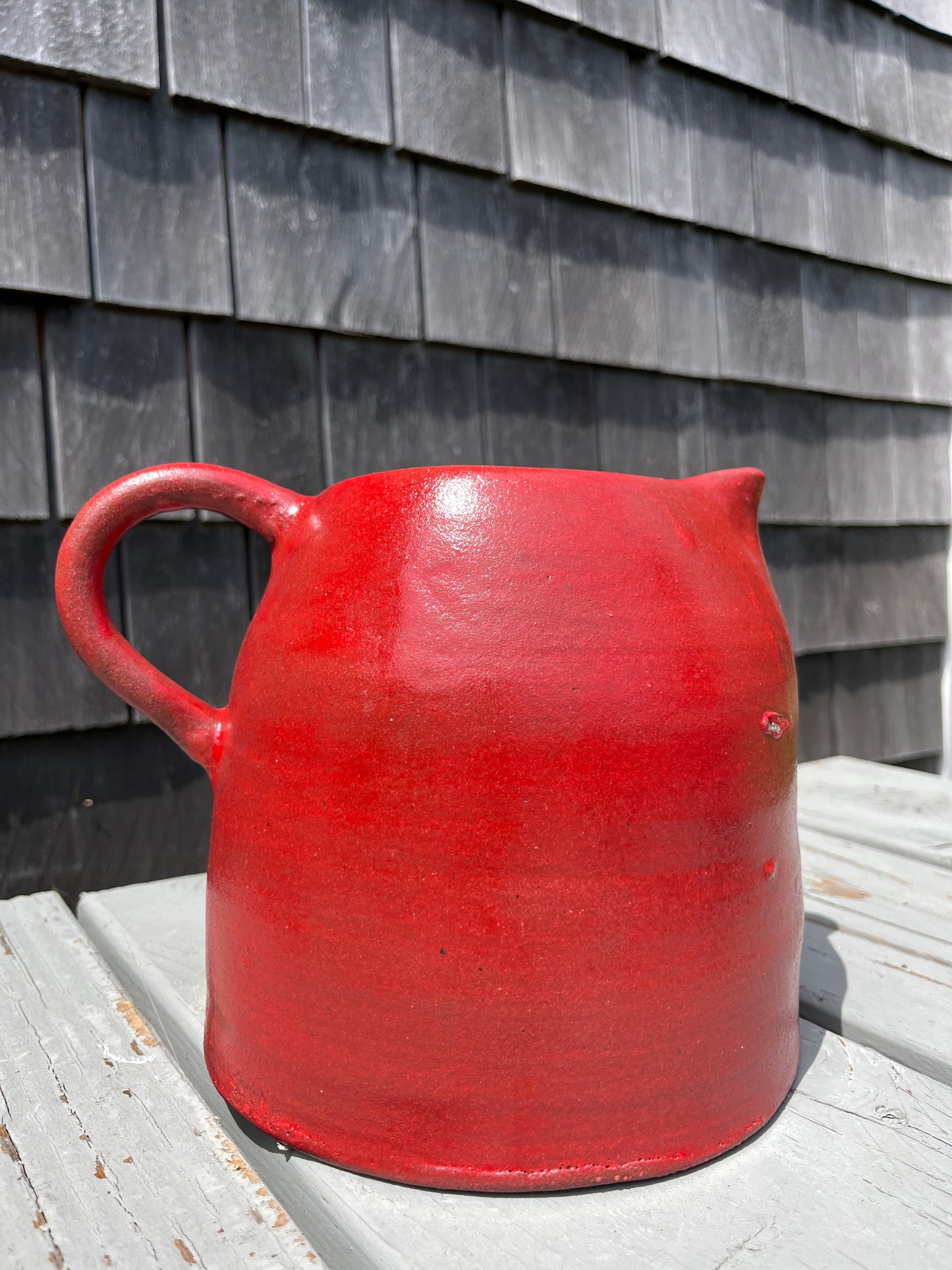 Janis Stemmermann, Red Pitcher, No.11