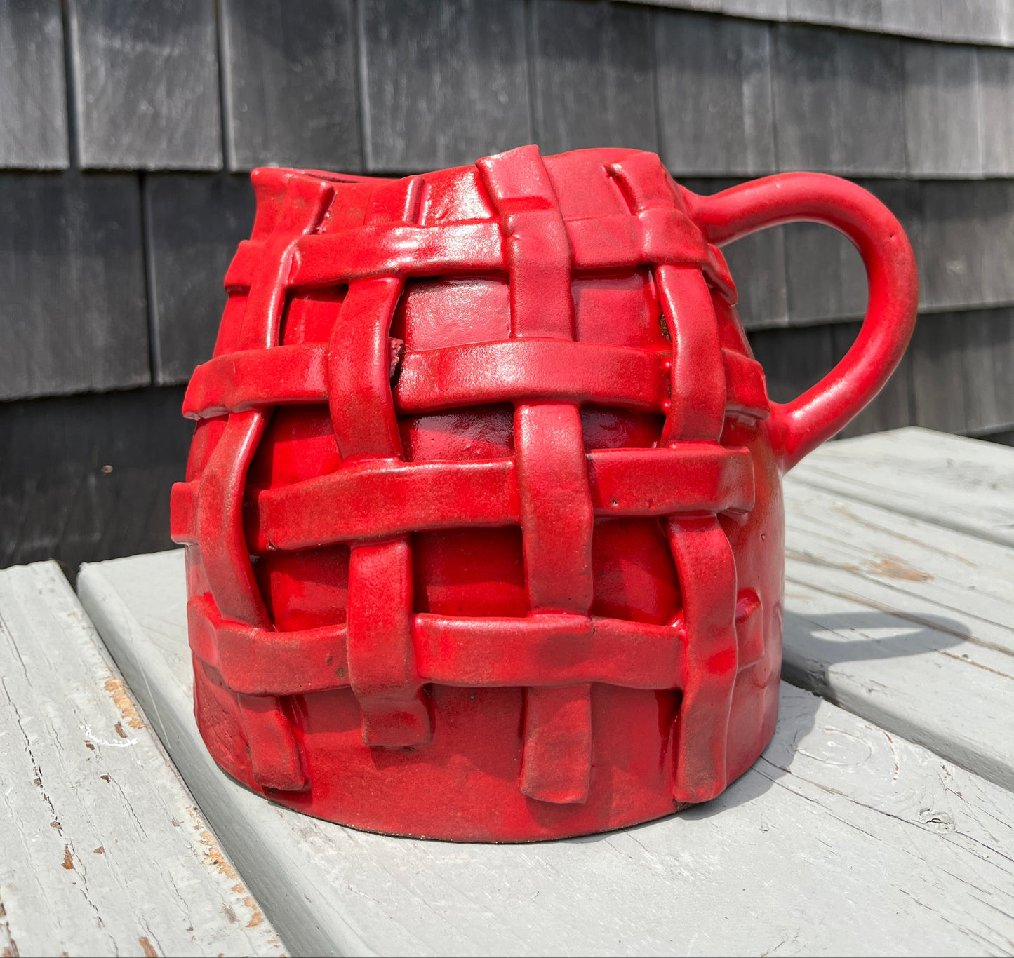 Janis Stemmermann, Red Pitcher, No.12