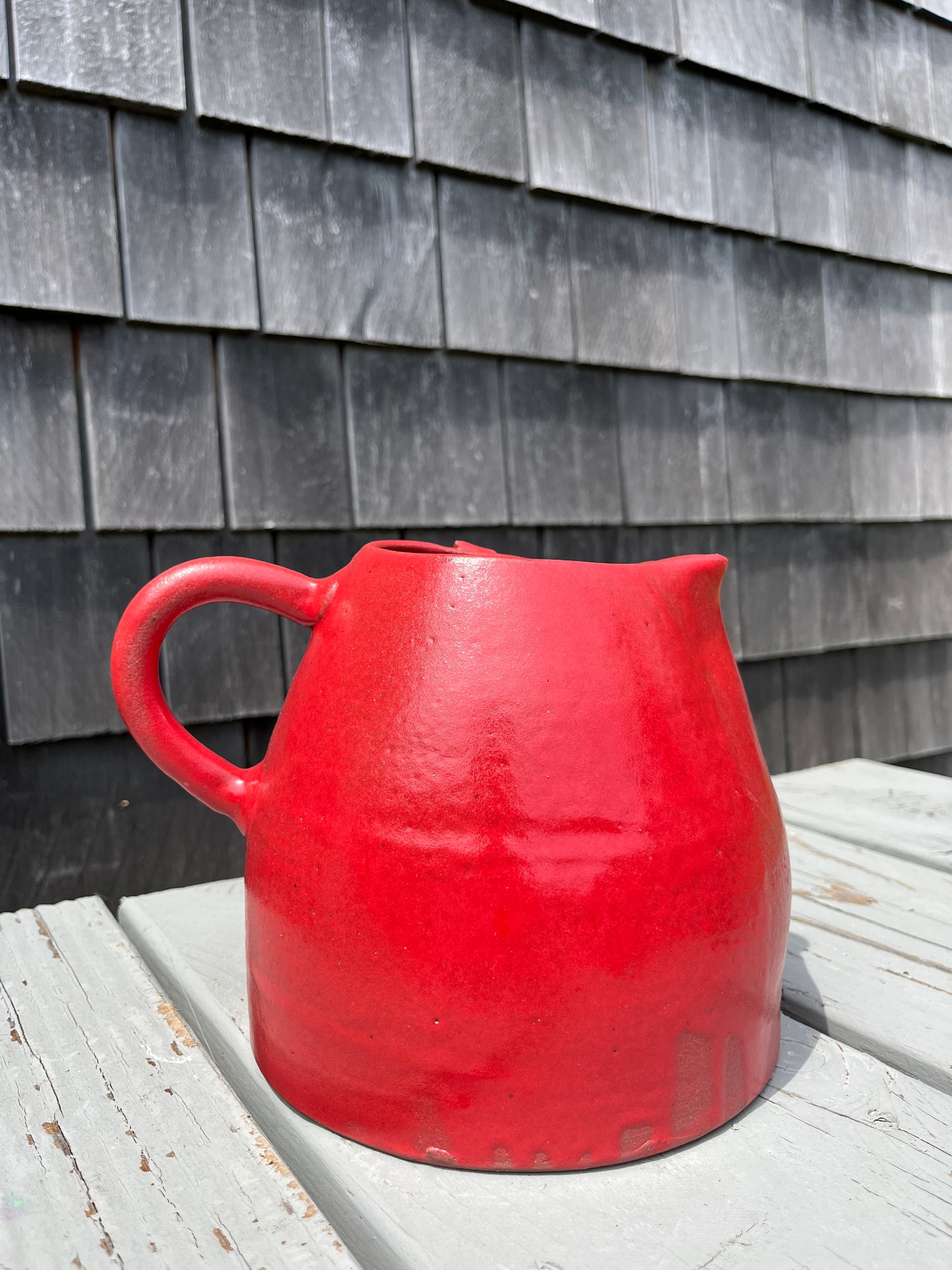 Janis Stemmermann, Red Pitcher, No.12