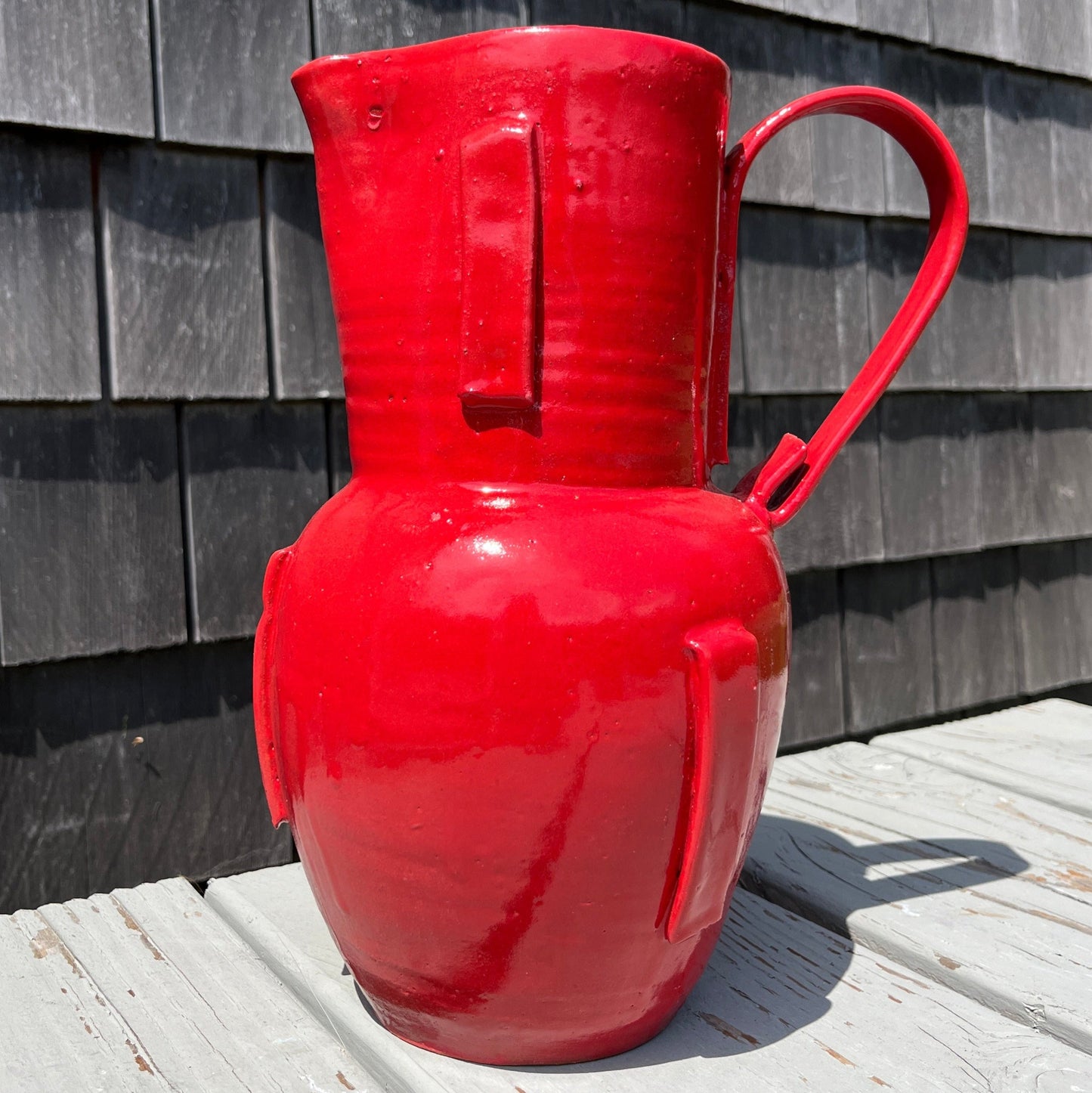 Janis Stemmermann, Red Pitcher, No.1