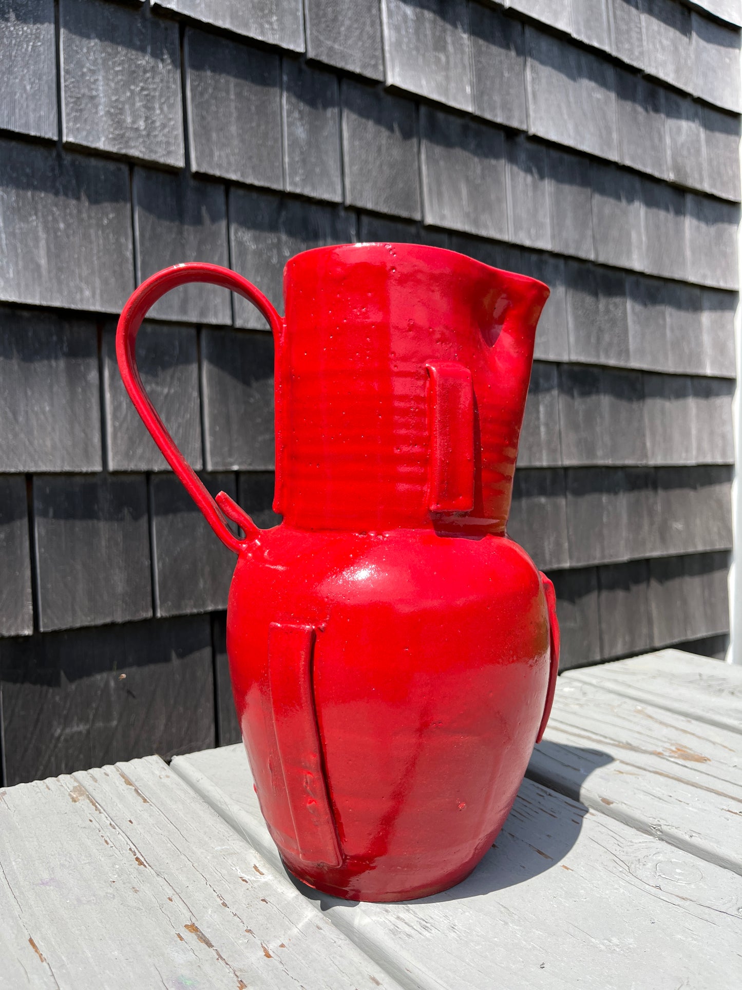Janis Stemmermann, Red Pitcher, No.1
