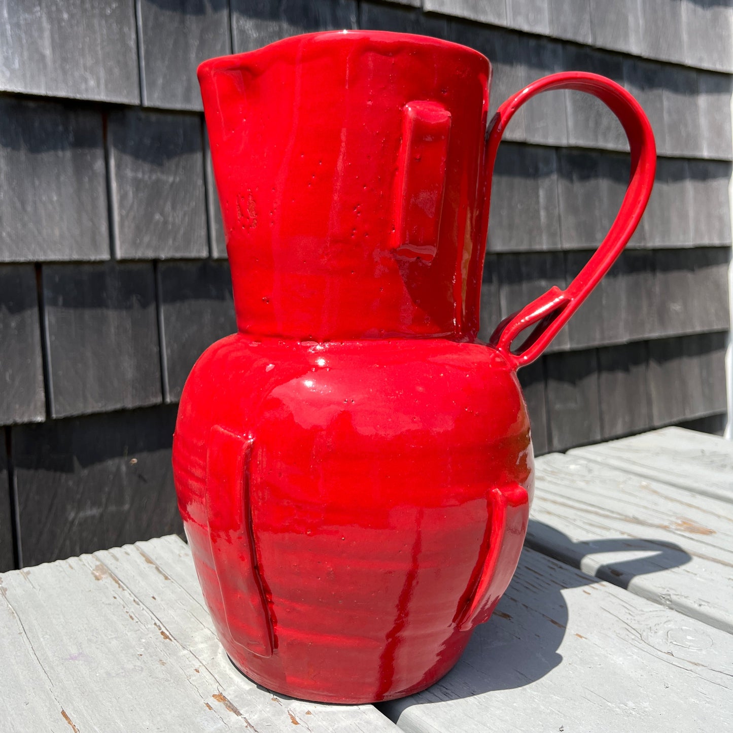 Janis Stemmermann, Red Pitcher, No.2