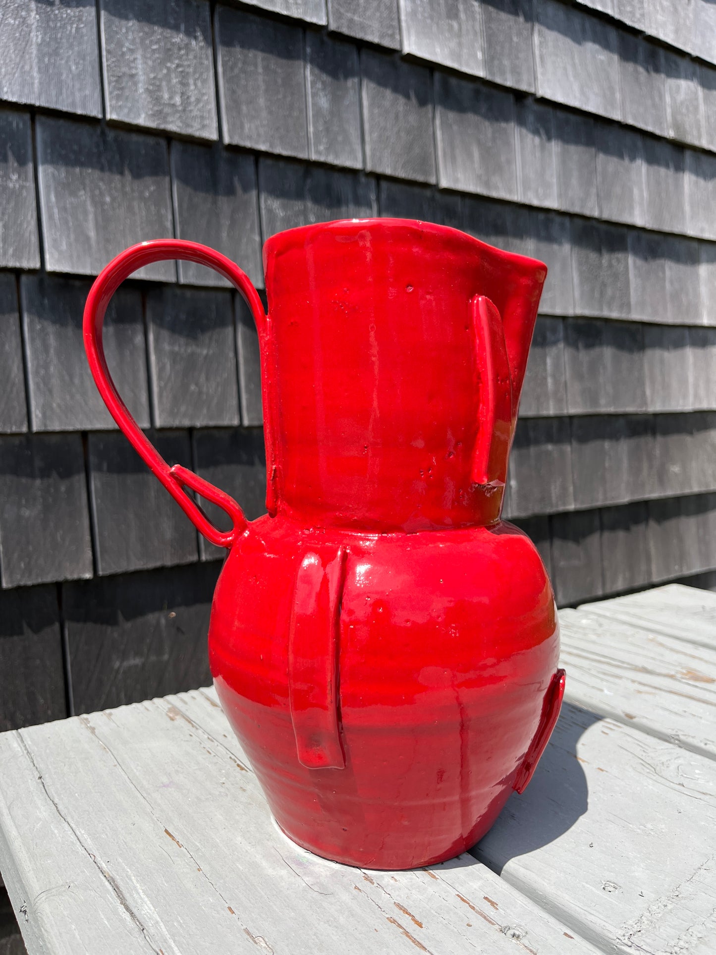 Janis Stemmermann, Red Pitcher, No.2