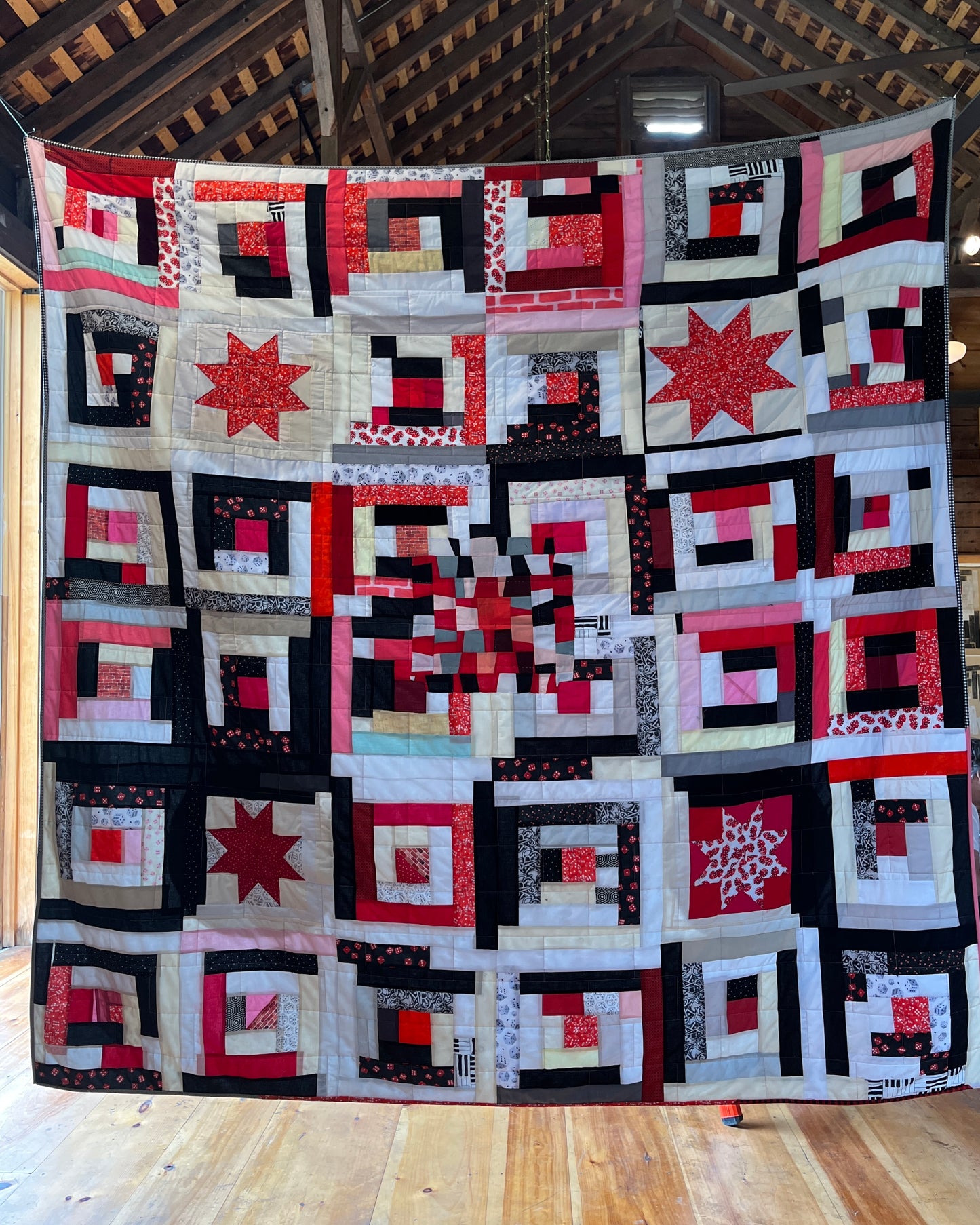 Louise Eastman, Red Dye No.4, Quilt