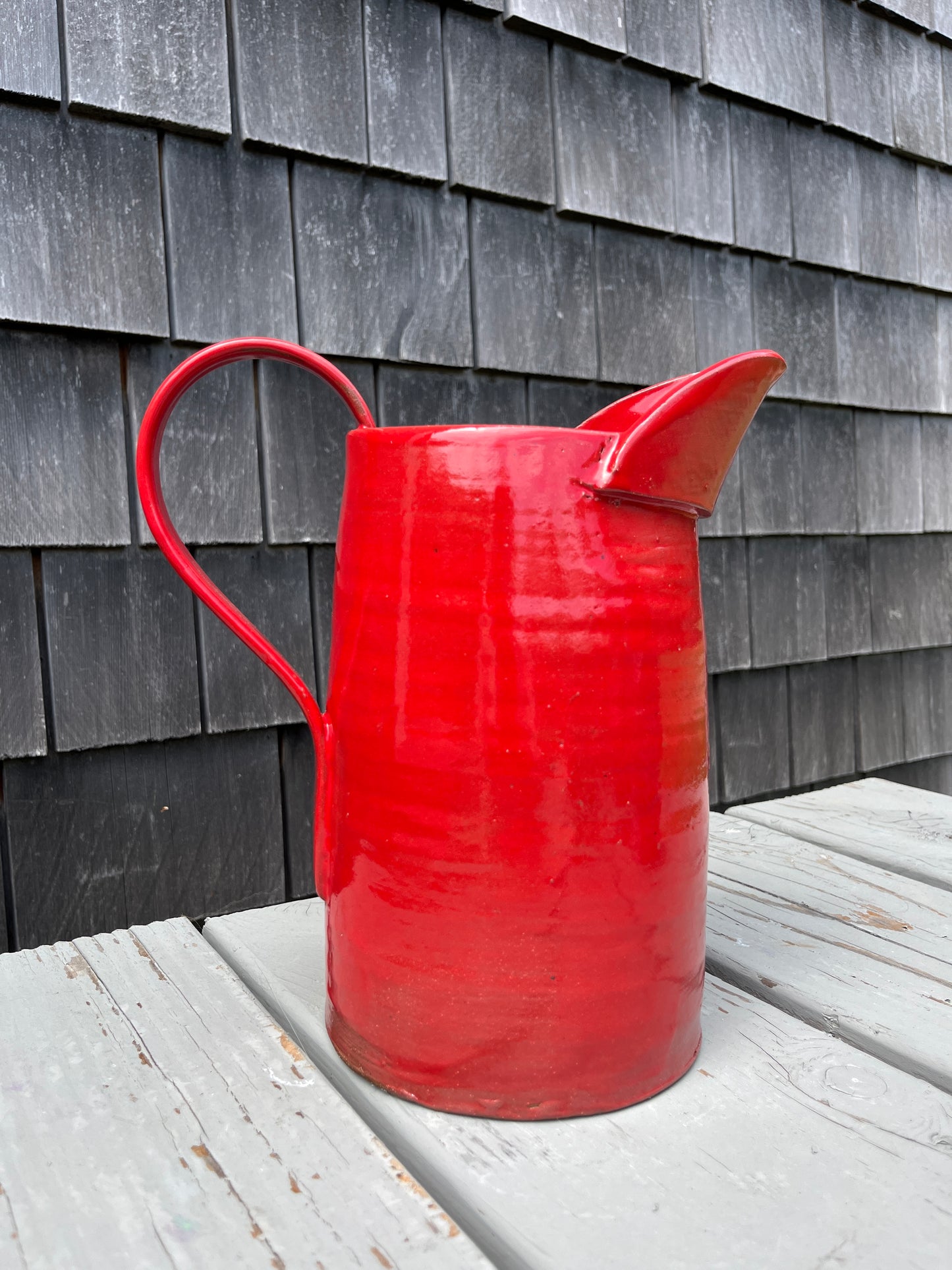 Janis Stemmermann, Red Pitcher, No.9