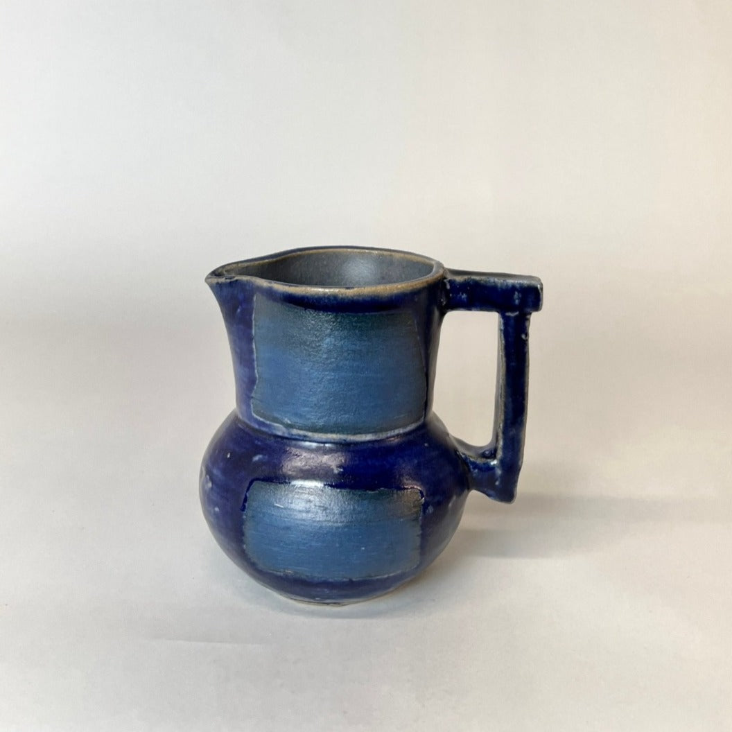 Painter Tape Pitcher, Small Blue/Blue