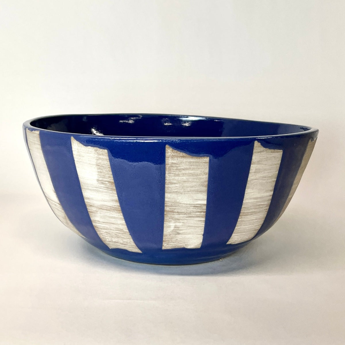 Painter Tape Bowl, Large Blue