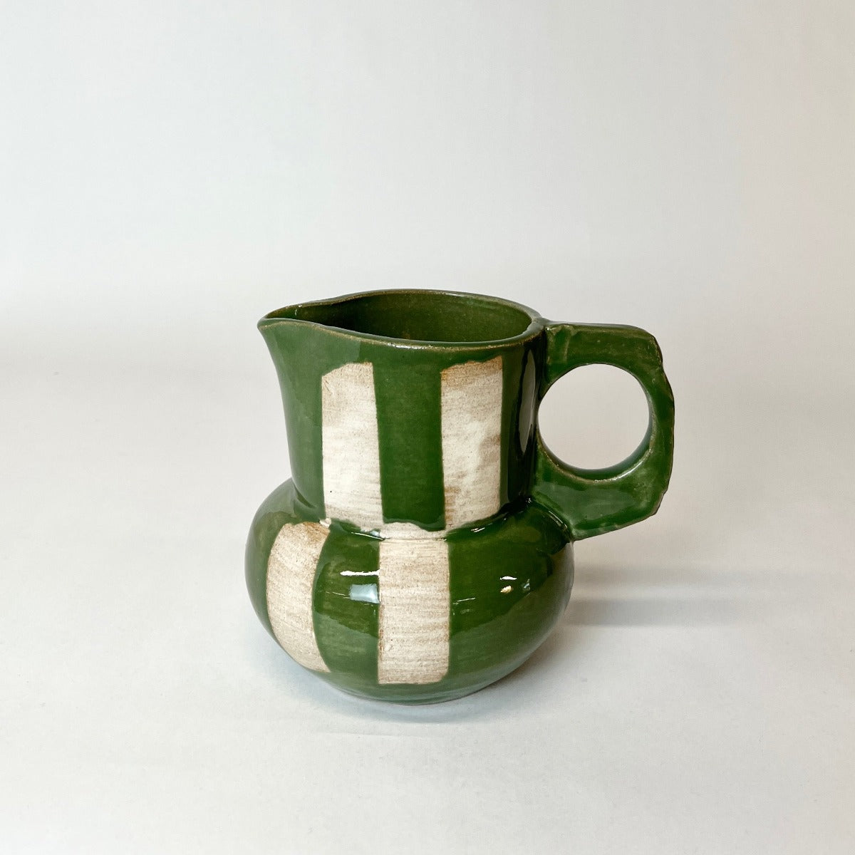 Graph Pitcher, Small Green
