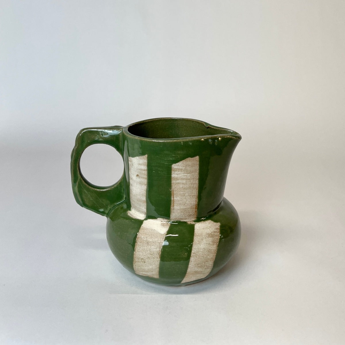 Graph Pitcher, Small Green