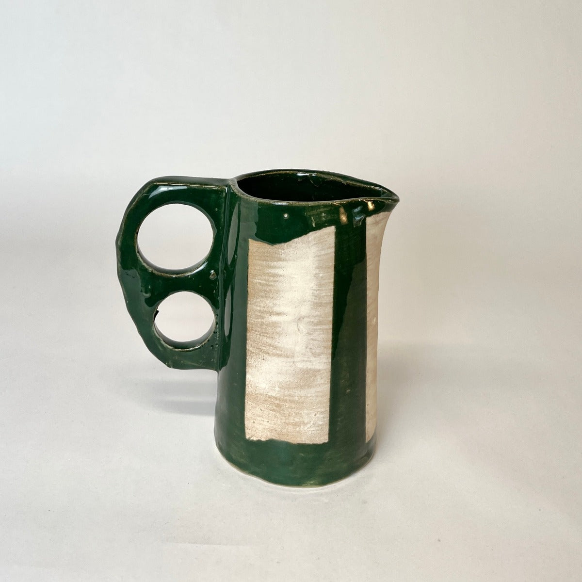 Painter Tape Pitcher, Small Green