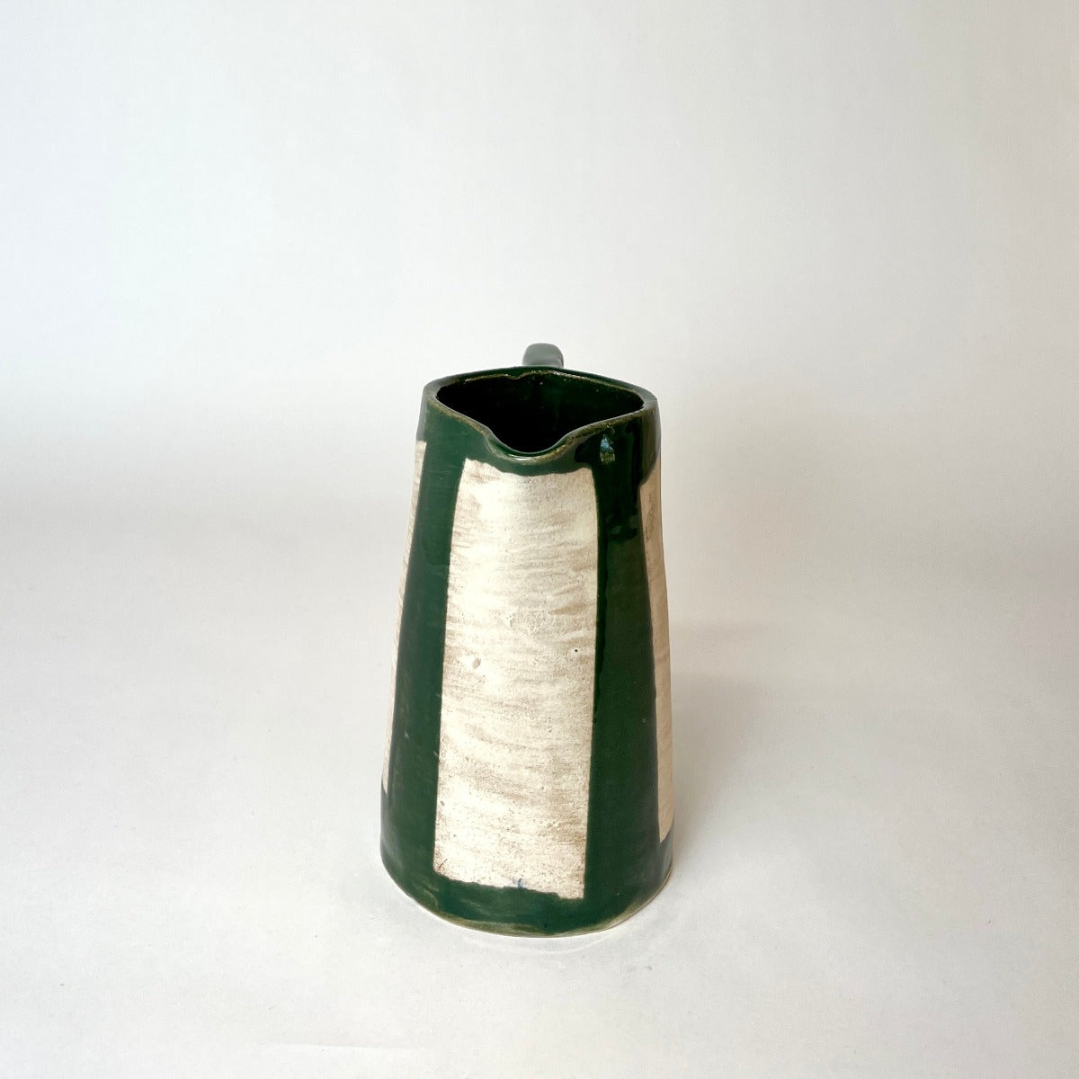 Painter Tape Pitcher, Small Green