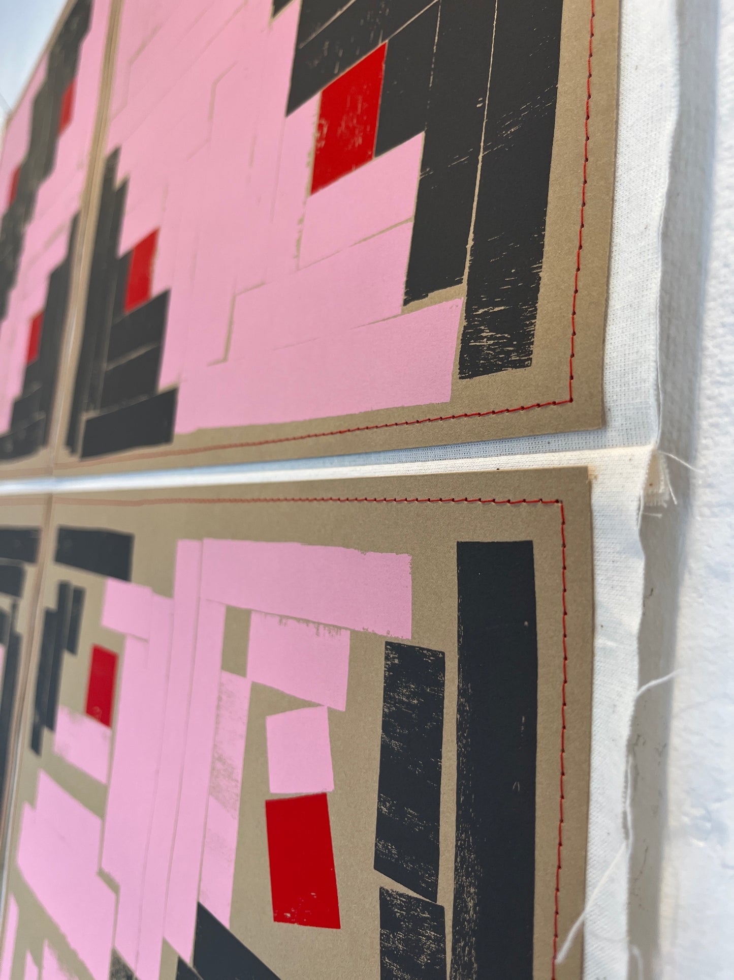 Louise Eastman, Silkscreen Edition, Pink Cabin