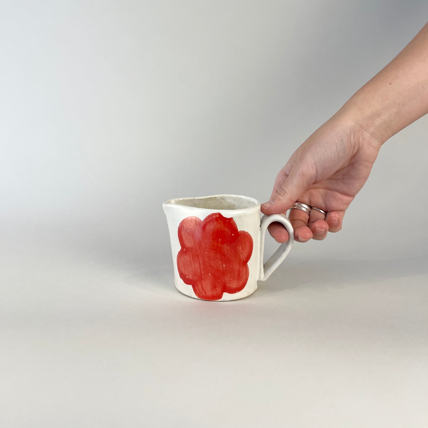 Creamer, White Flower