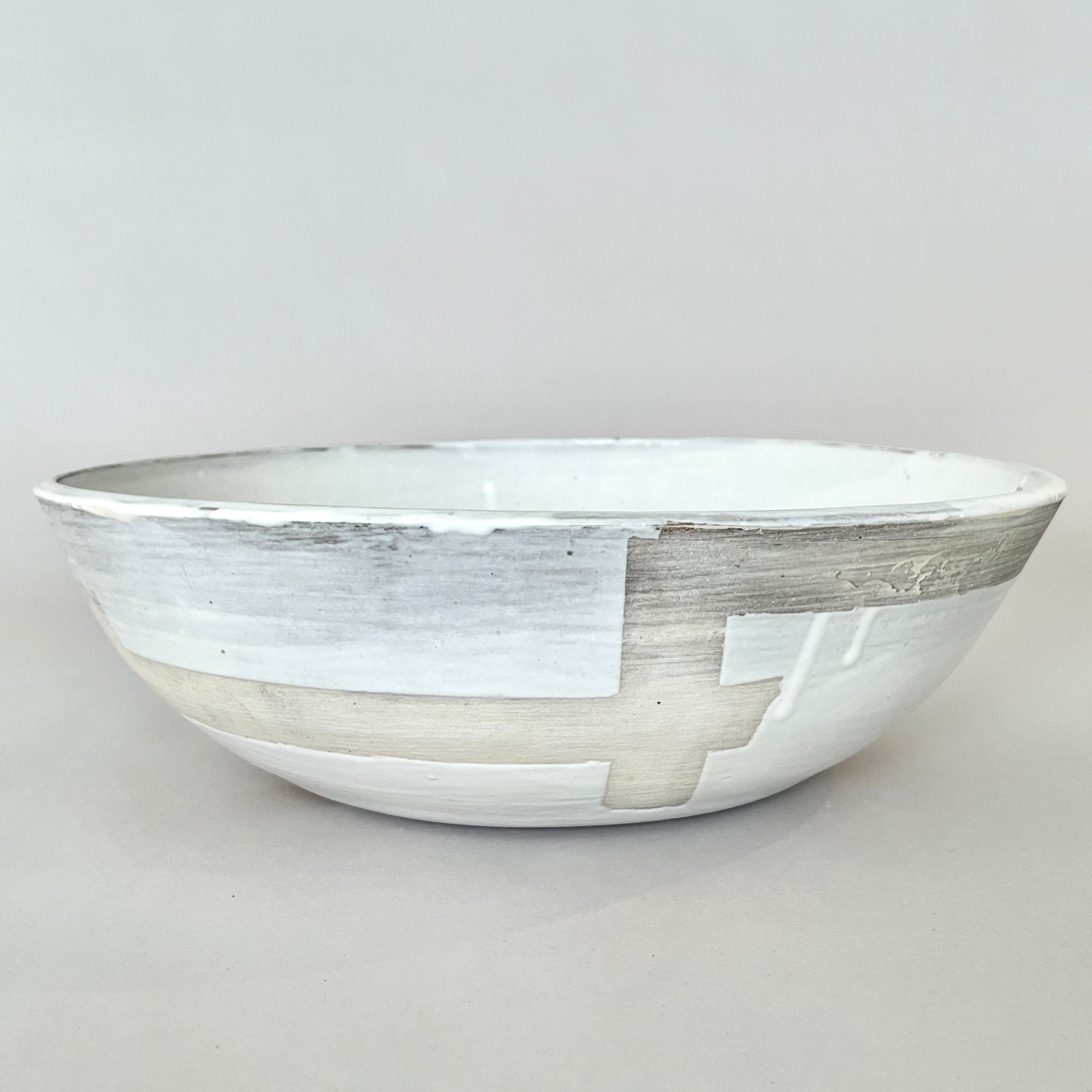 Painter Tape Bowl, Large White No.2