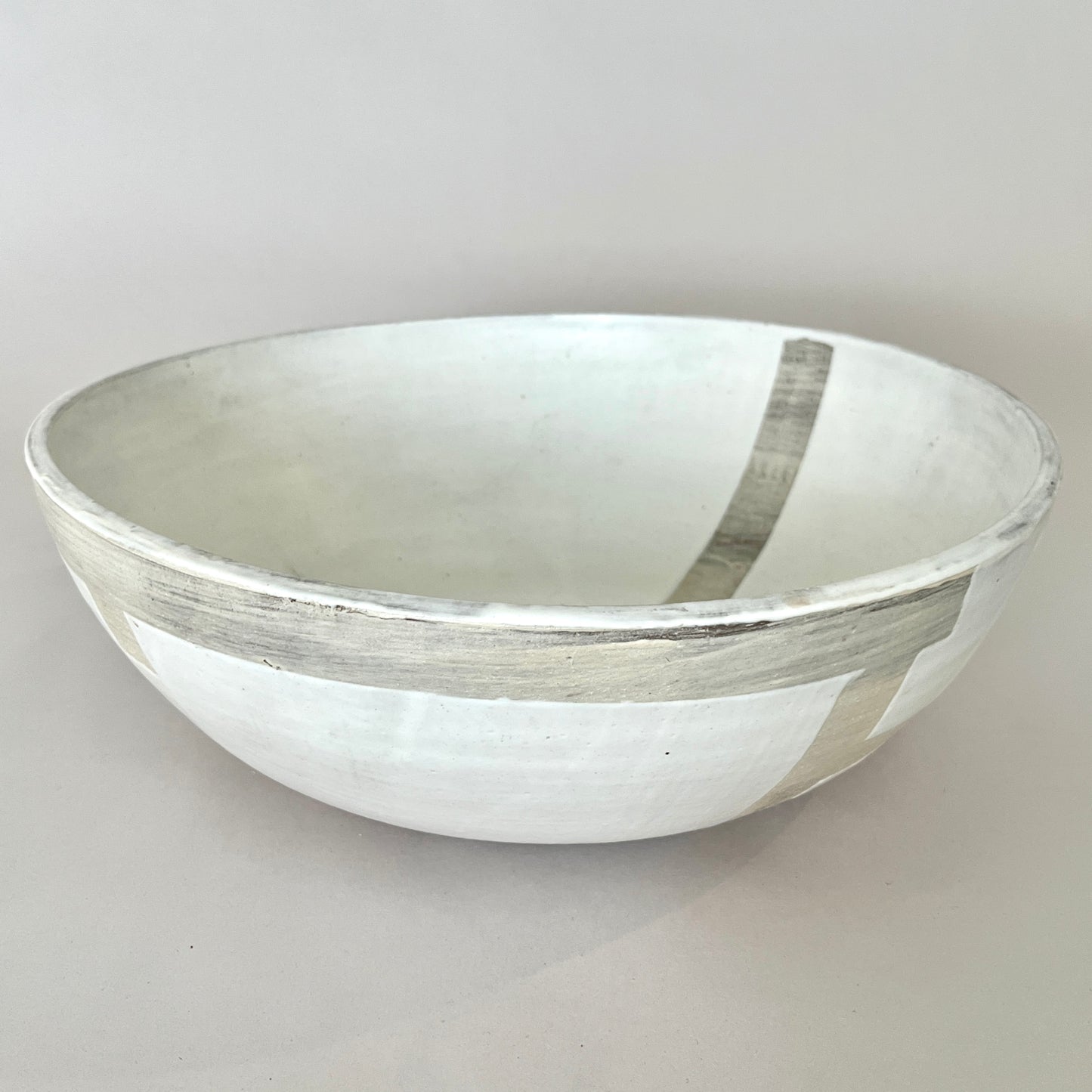 Painter Tape Bowl, Large White No.2
