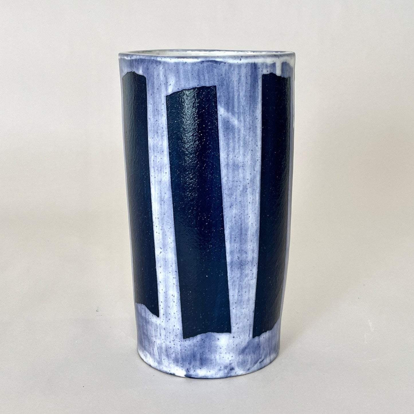 Painter Tape Cylinder, White/Blue No.2