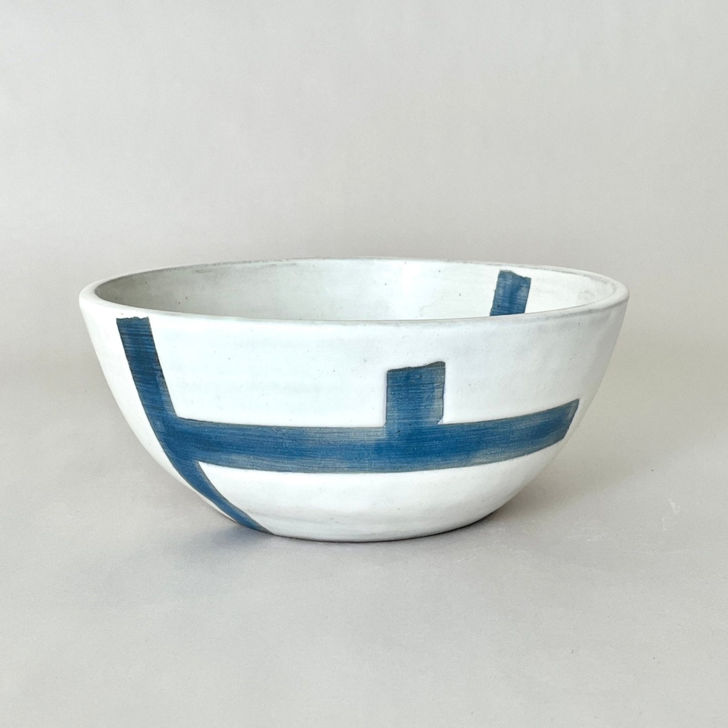 Painter Tape Bowl, Medium White No.2