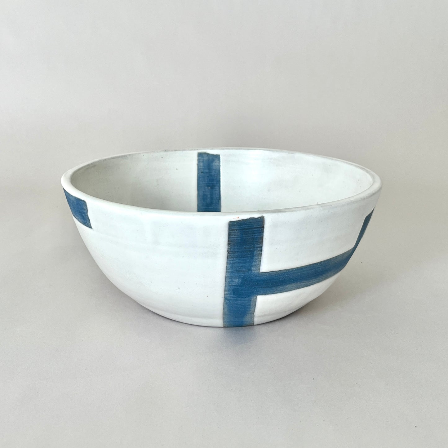 Painter Tape Bowl, Medium White No.2