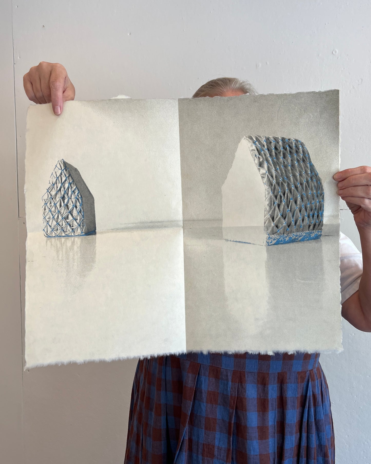 Annie Coggan, Silkcreen Edition, Little Smocked Buildings