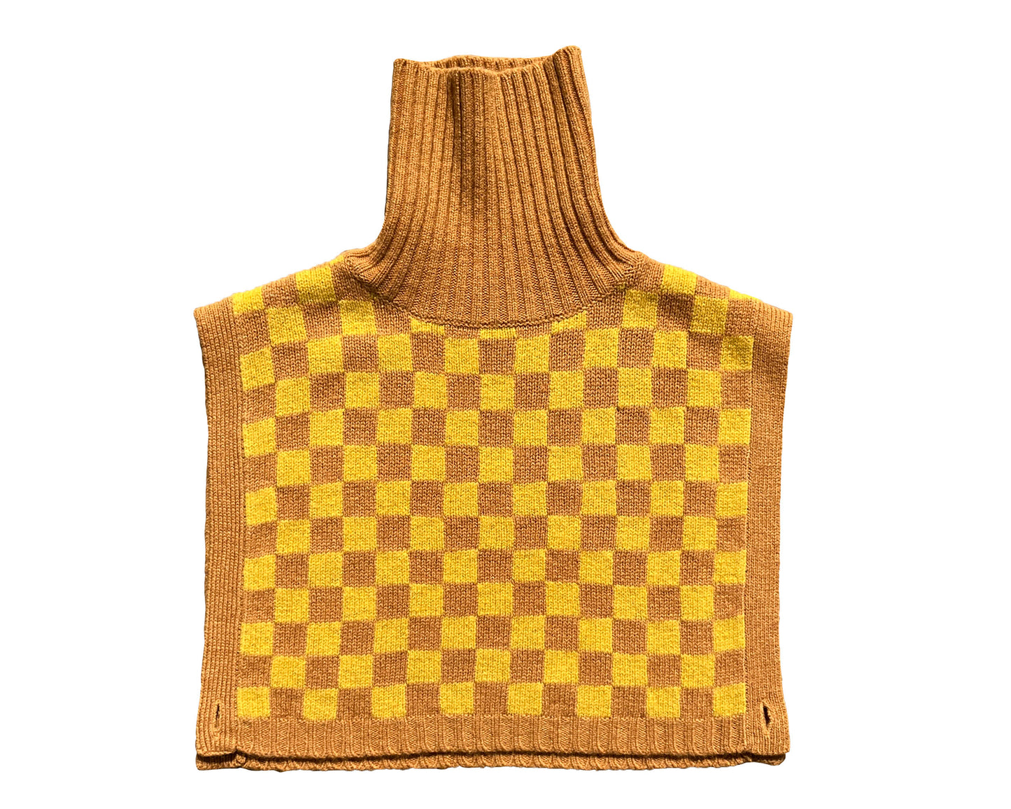 Bib, Checker, Gold/Yellow