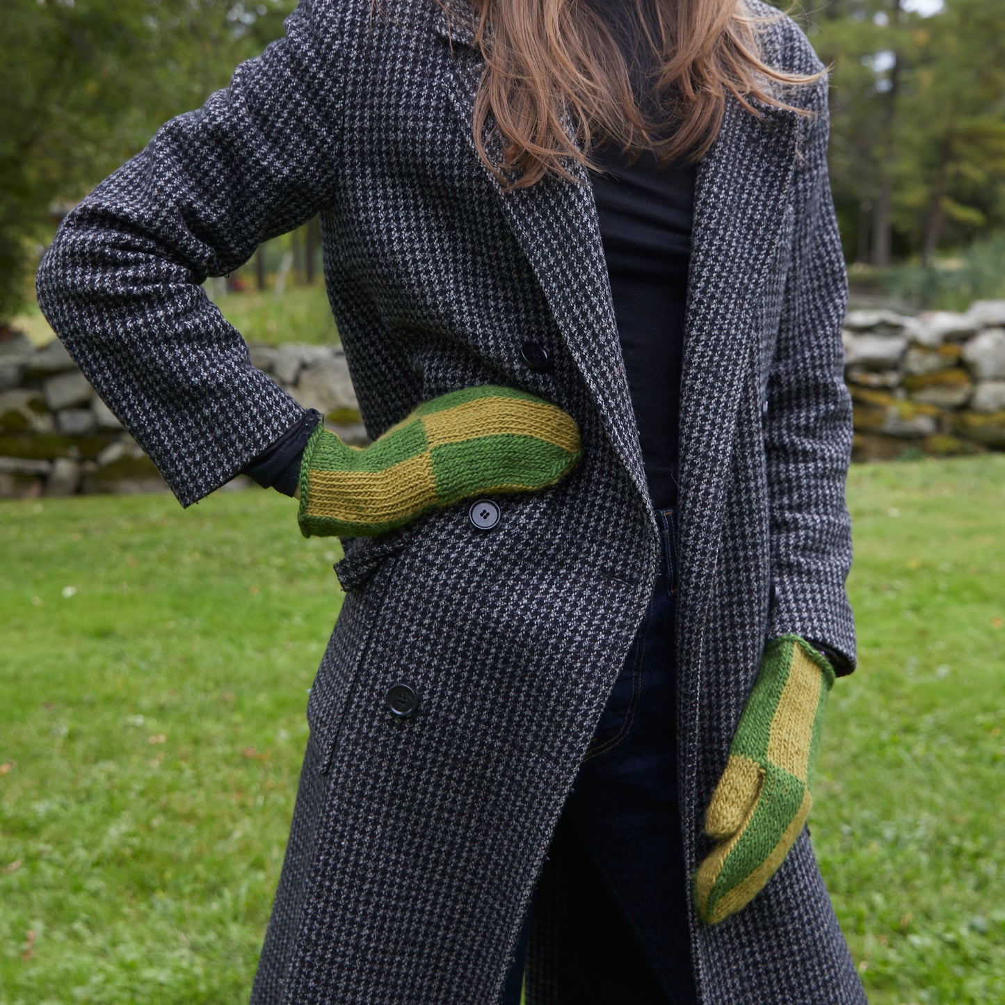 Mittens, Tile, Green