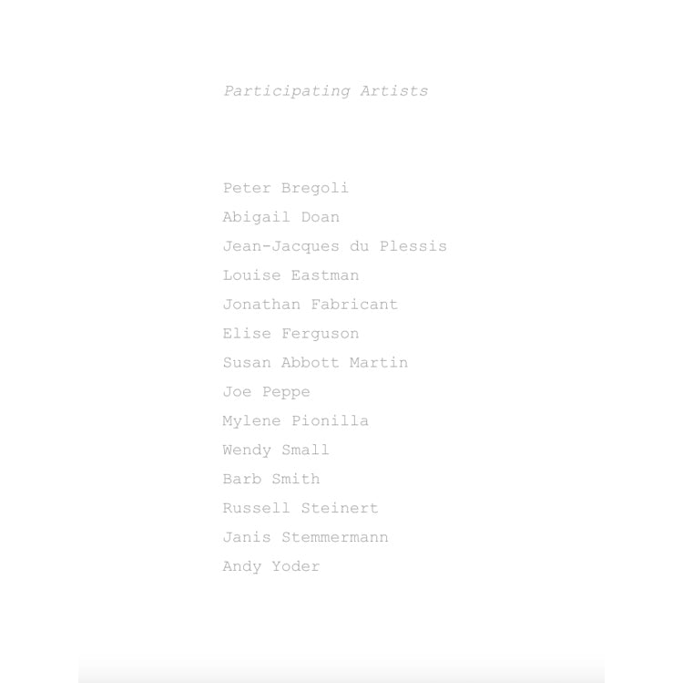 In the Steps of Folly Cove/ Artist Print Invitational Catalog