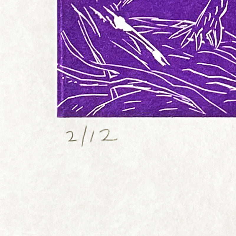 Olive Ayhens, Linoleum Block Edition, Ancient Critters