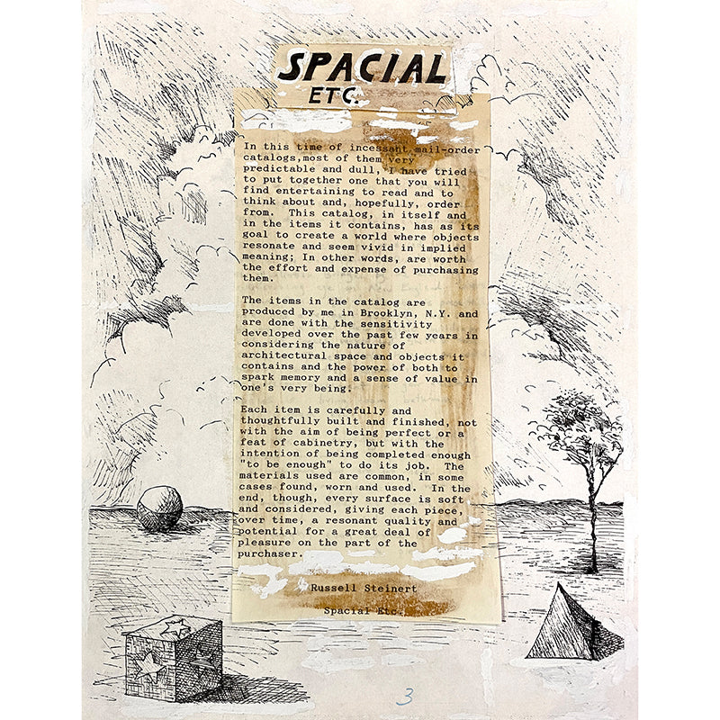 Russell Steinert Spacial Etc. Catalog