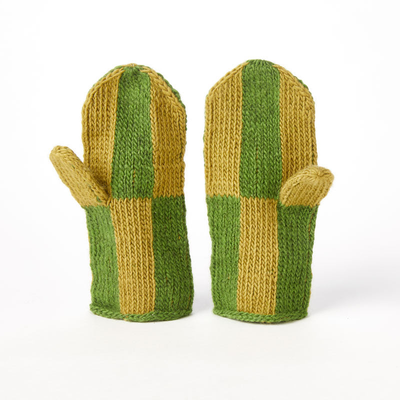 Mittens, Tile, Green