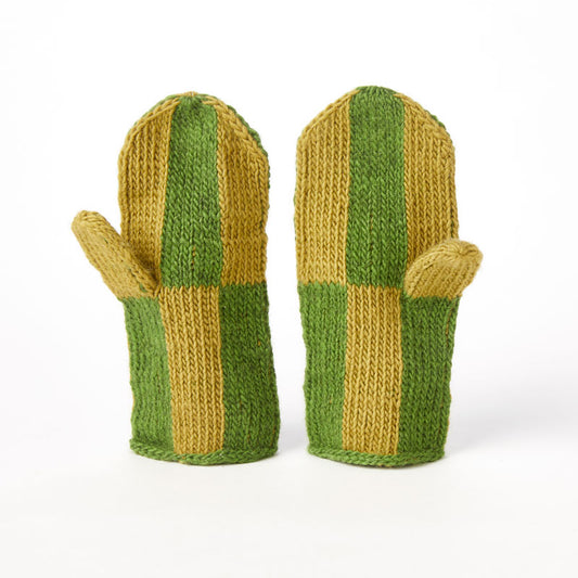 Mittens, Tile, Green