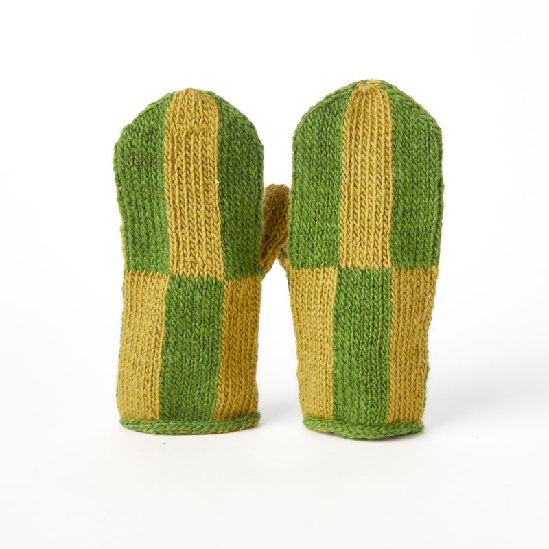 Mittens, Tile, Green