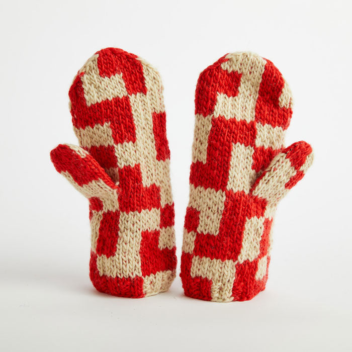 Mittens, Graph, Red