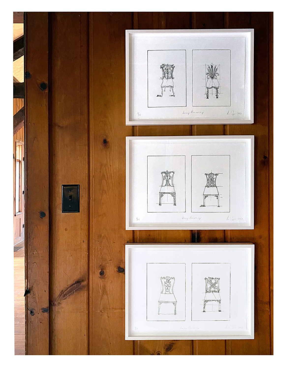 Annie Coggan, Etching Edition, Being Manwaring Suite