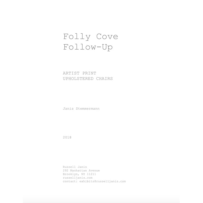 Folly Cove Follow Up Artist Print Upholstered Chairs catalog