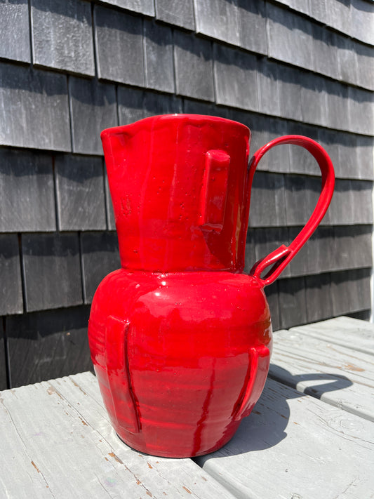Janis Stemmermann, Red Pitcher, No.2