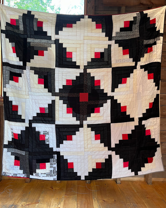 Louise Eastman, Red Dye No.3, Quilt