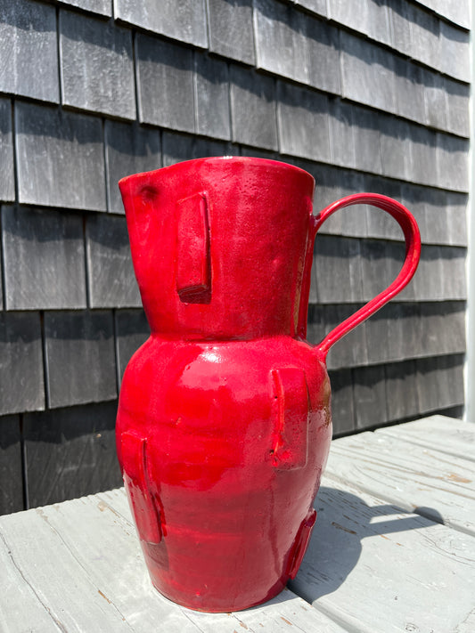 Janis Stemmermann, Red Pitcher, No.3