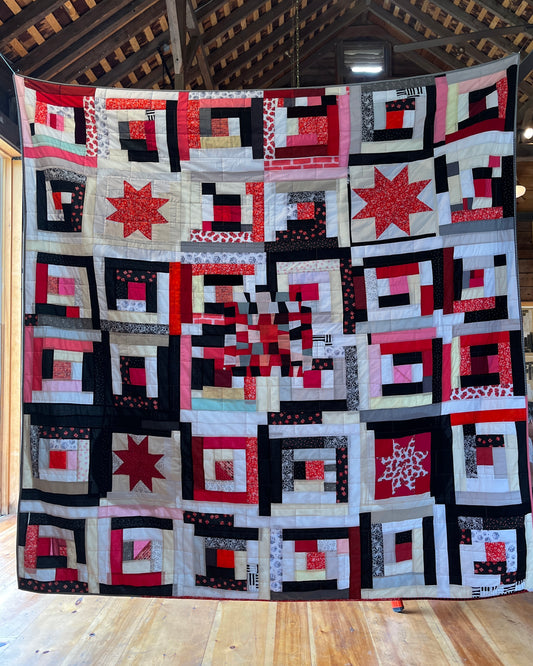 Louise Eastman, Red Dye No.4, Quilt