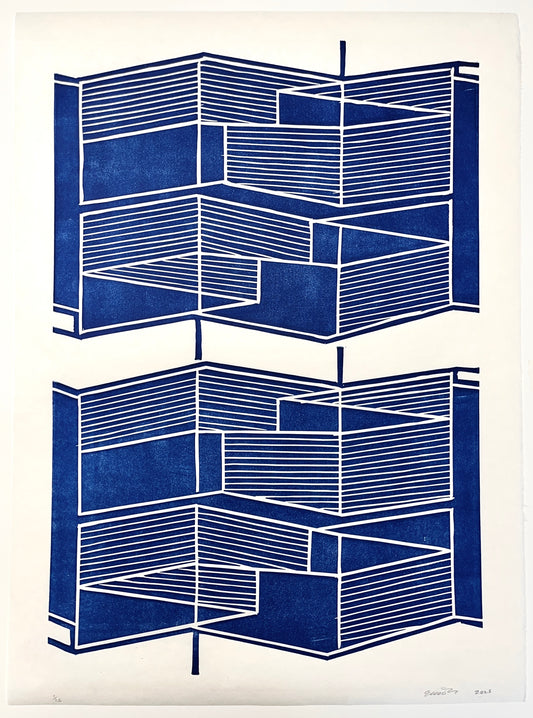 Elise Ferguson Rockfall Duo Block Print Edition