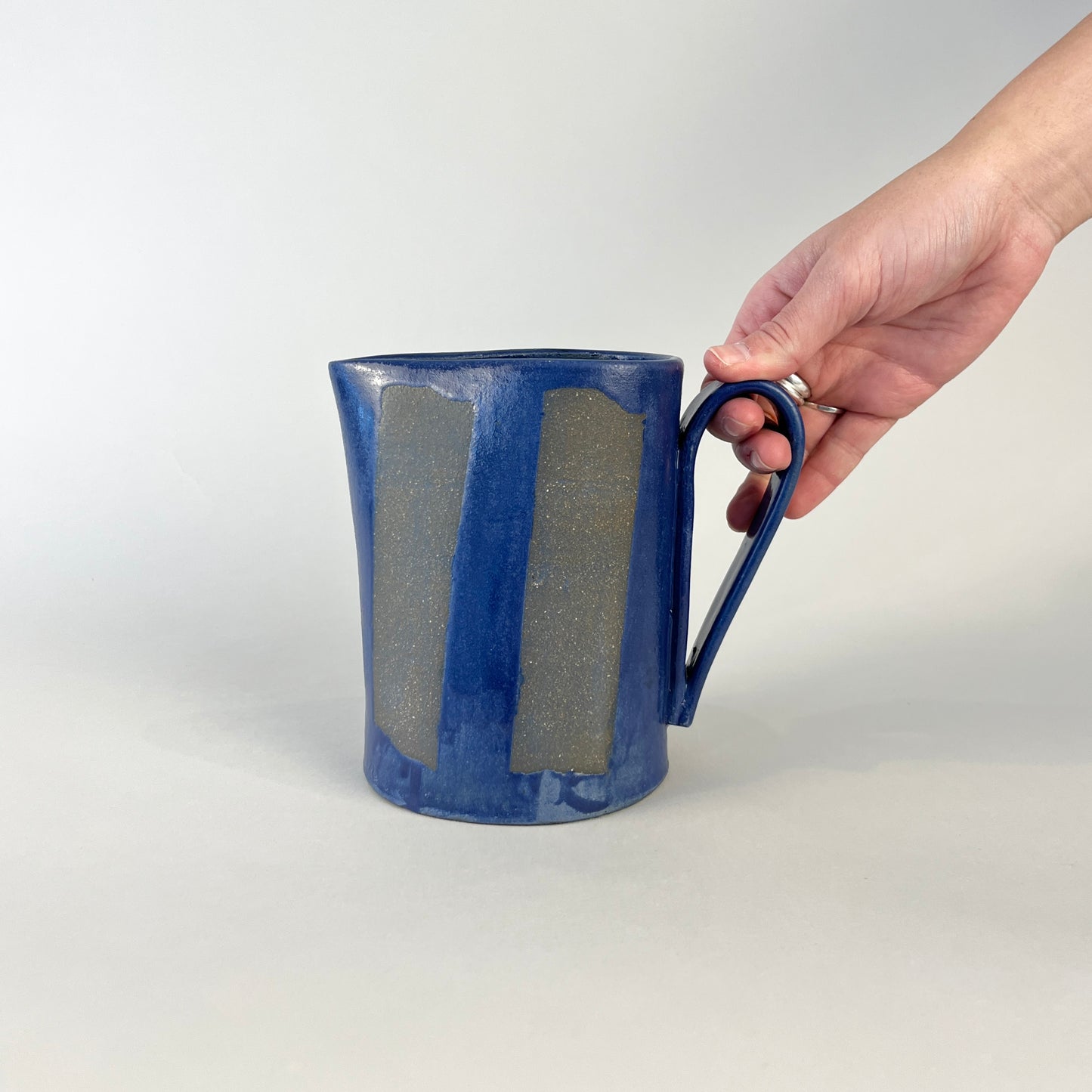 Pitcher Small, Blue Tape