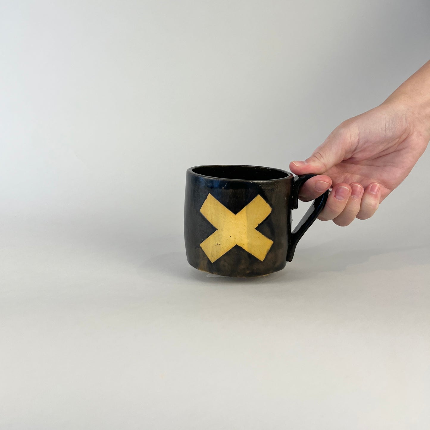 Cup, Black X
