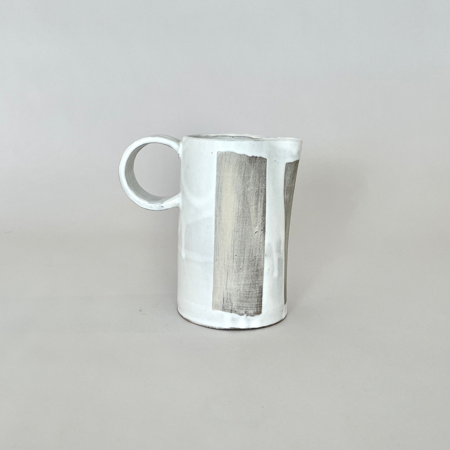 Painter Tape Pitcher, Small White No.1