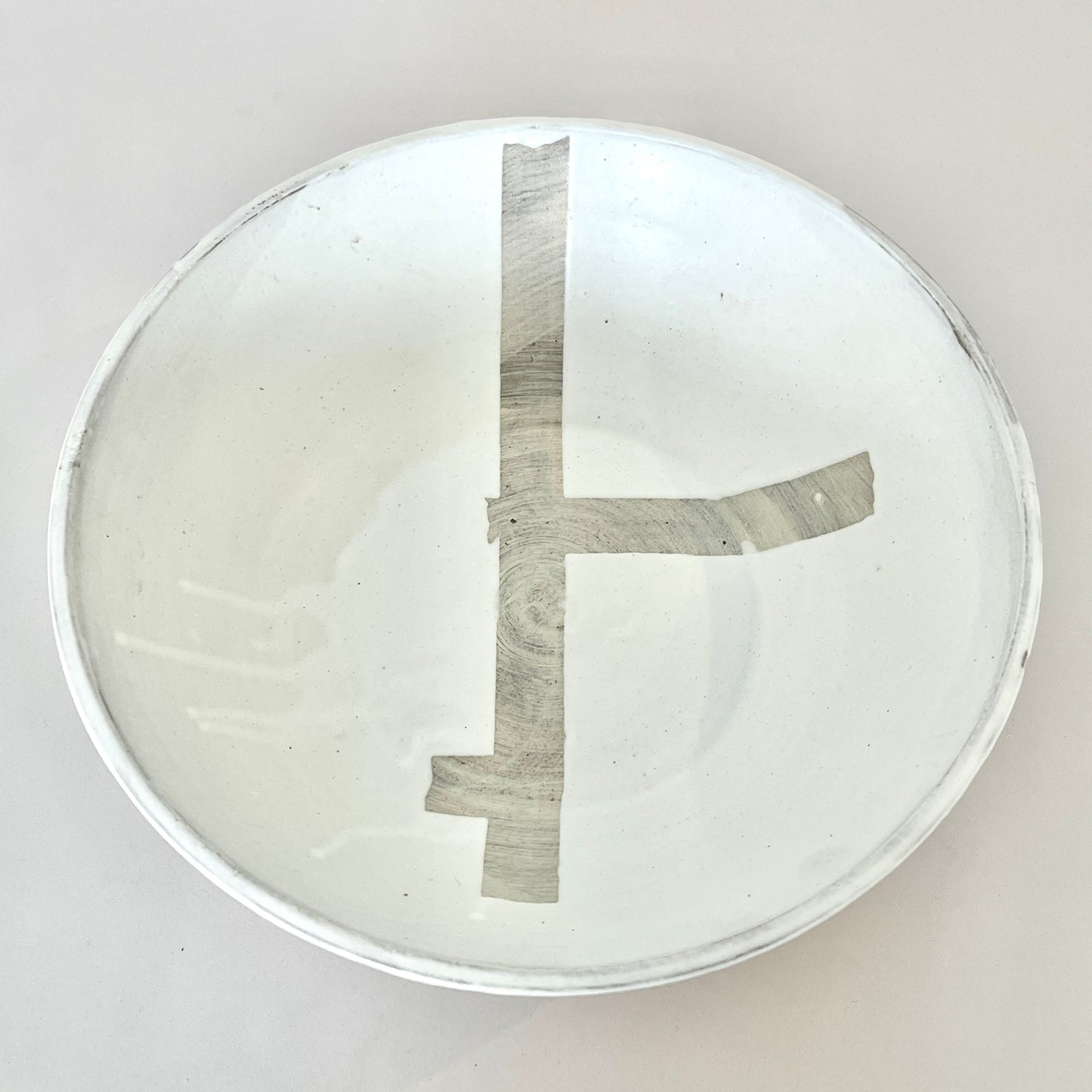 Painter Tape Bowl, Large White No.1