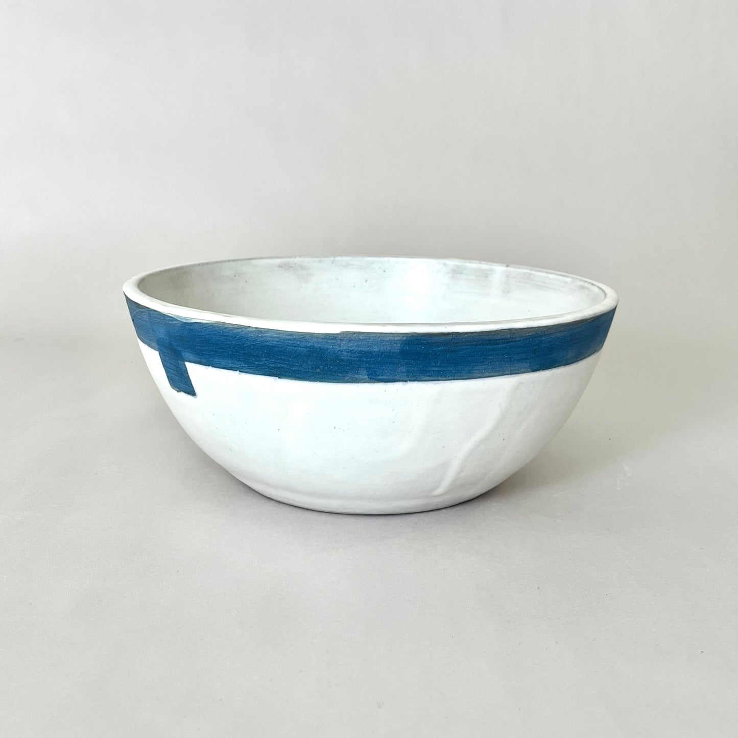 Painter Tape Bowl, Medium White No.2