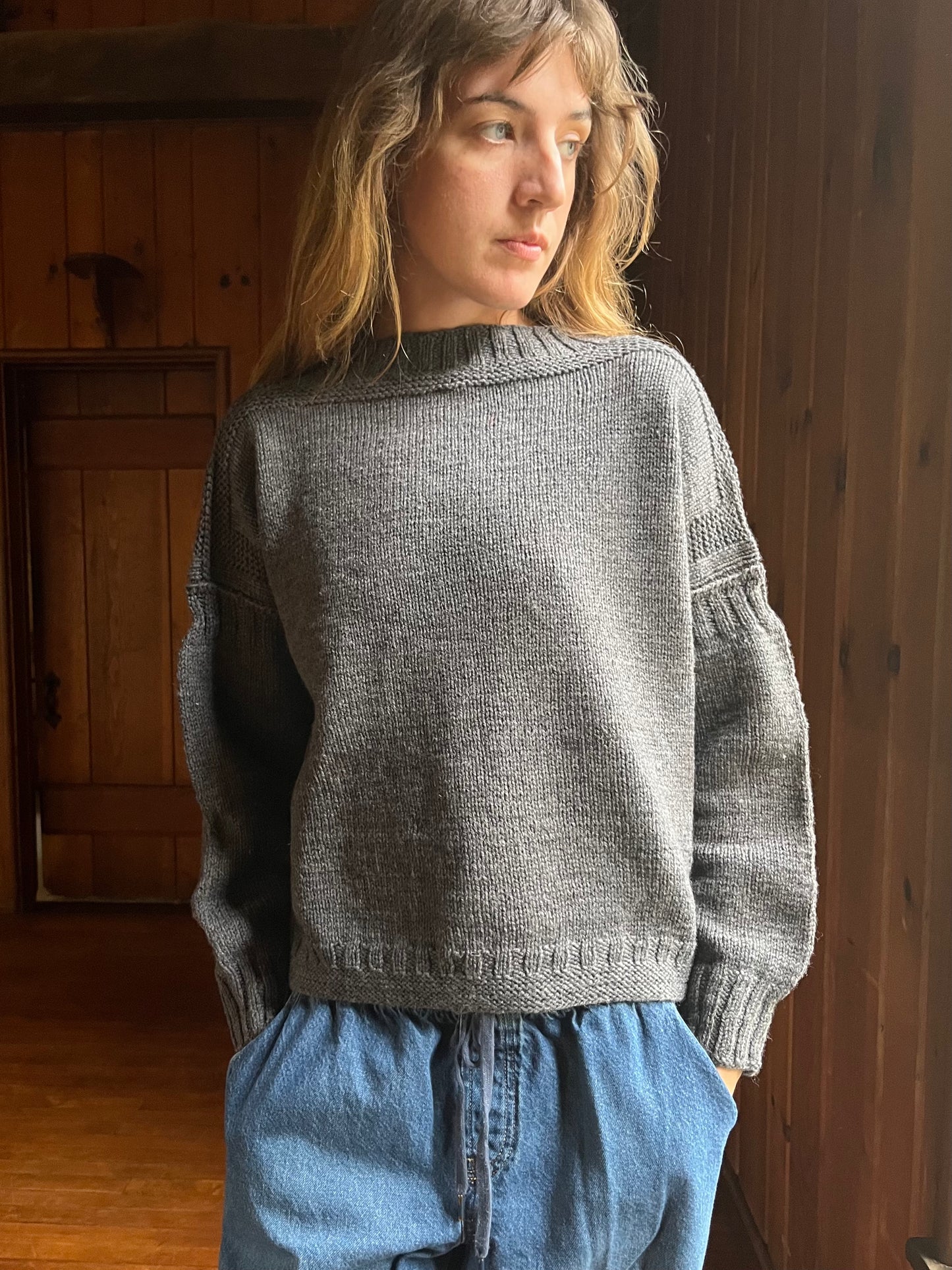 Canaan Sweater, Grey