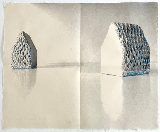 Annie Coggan, Silkcreen Edition, Little Smocked Buildings