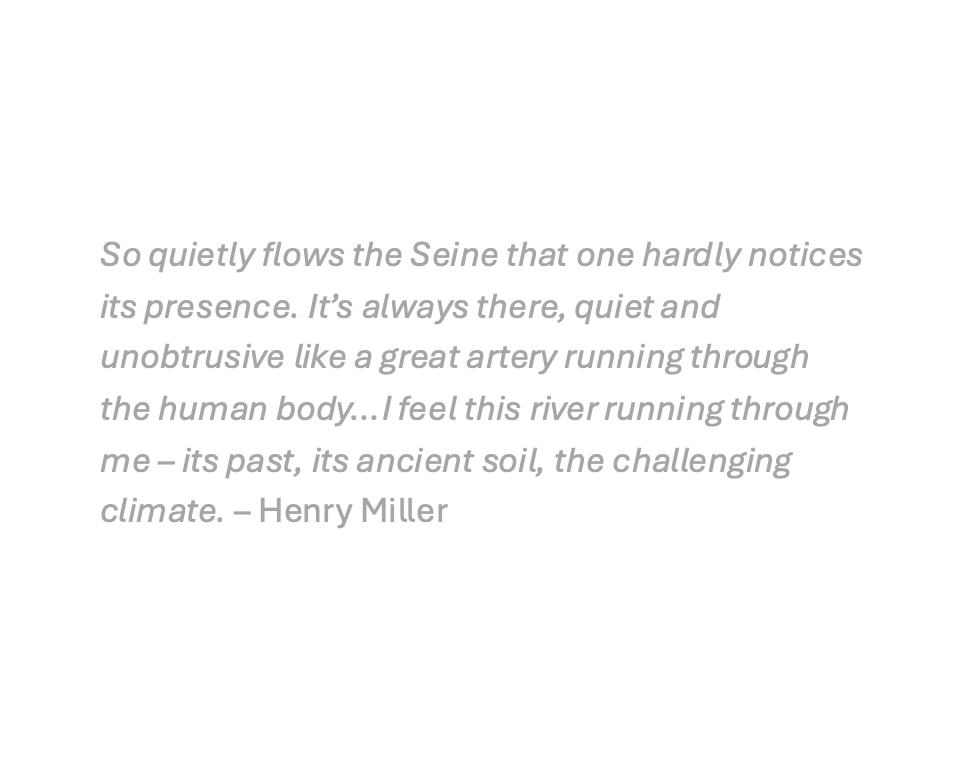 Wendy Small, Giclée Print, The Seine No. 19