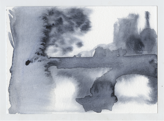 Wendy Small, Giclée Print, The Seine No. 6