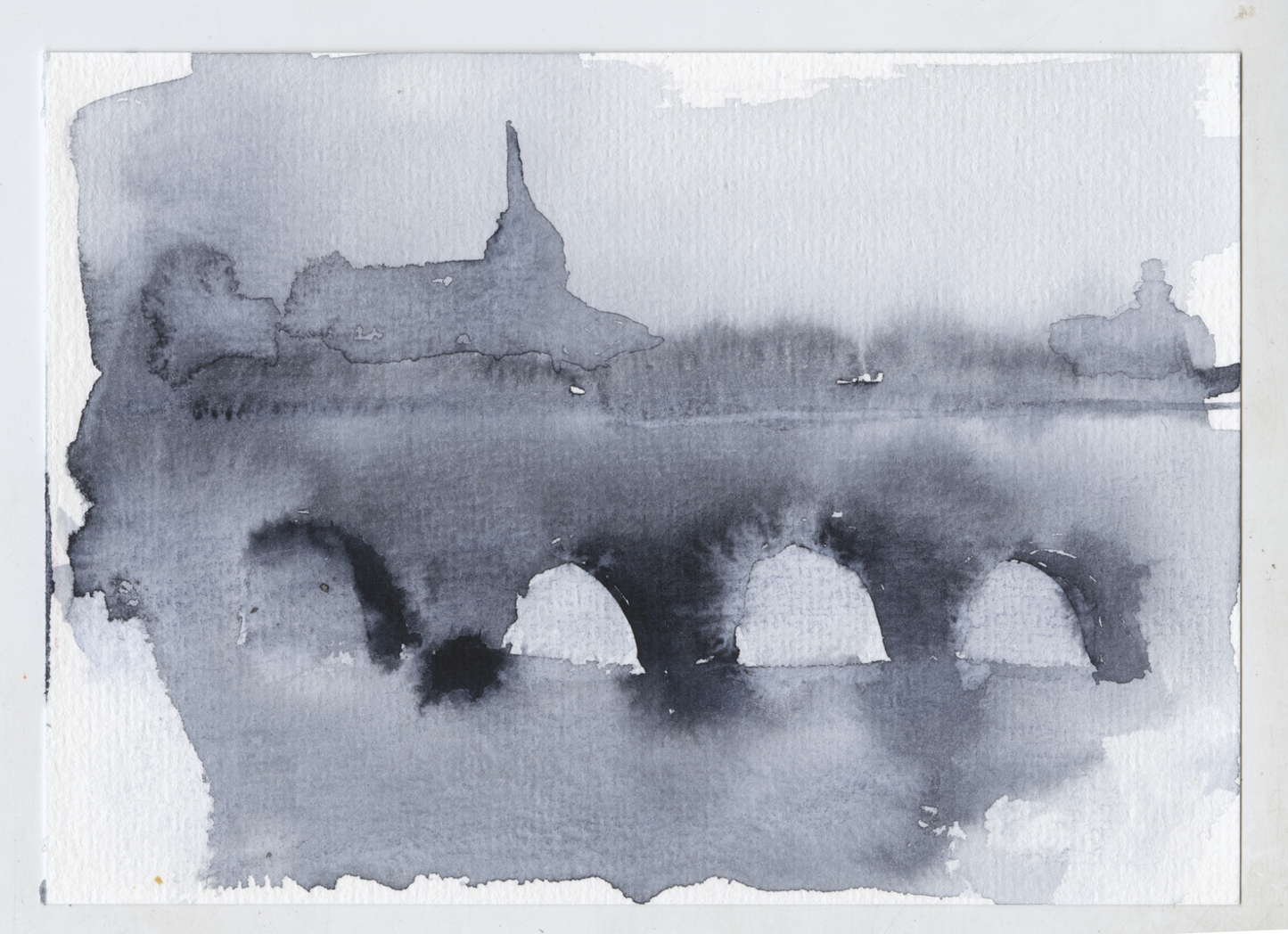 Wendy Small, Giclée Print, The Seine No. 14